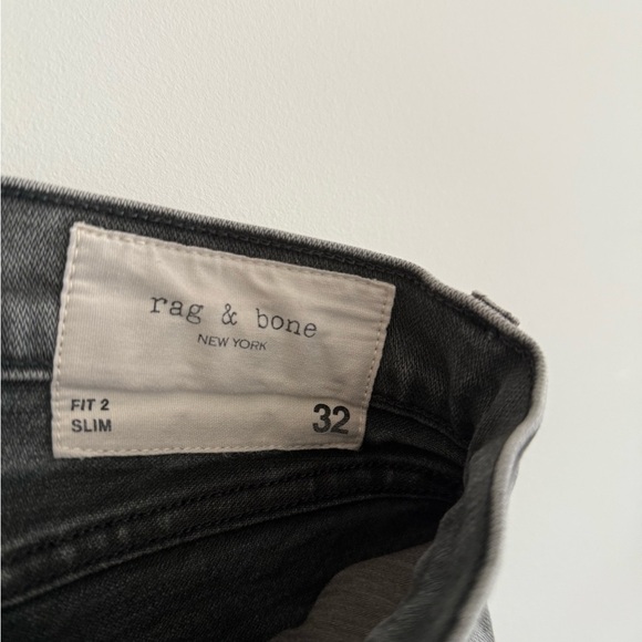 Rag & Bone Size 32 Fit 2 Slim Fatigue Jeans - Picture 2 of 6